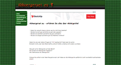 Desktop Screenshot of abhoergeraet.eu